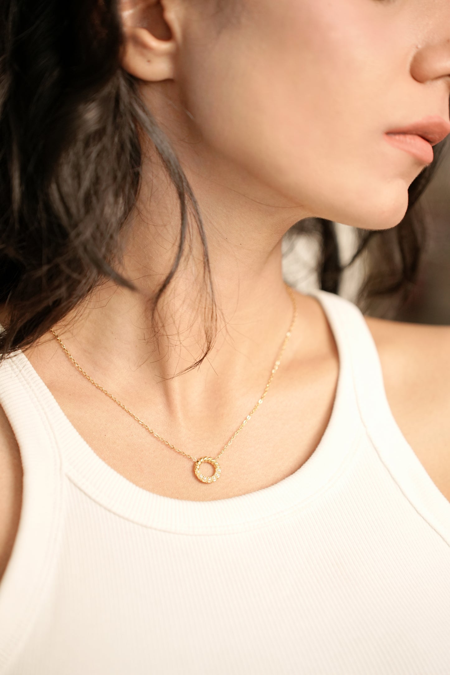 La Pariz Verdant Orbit Necklace