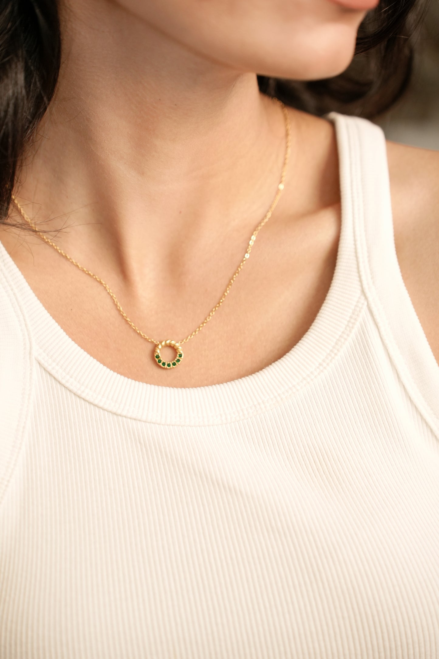 La Pariz Émeraude necklace