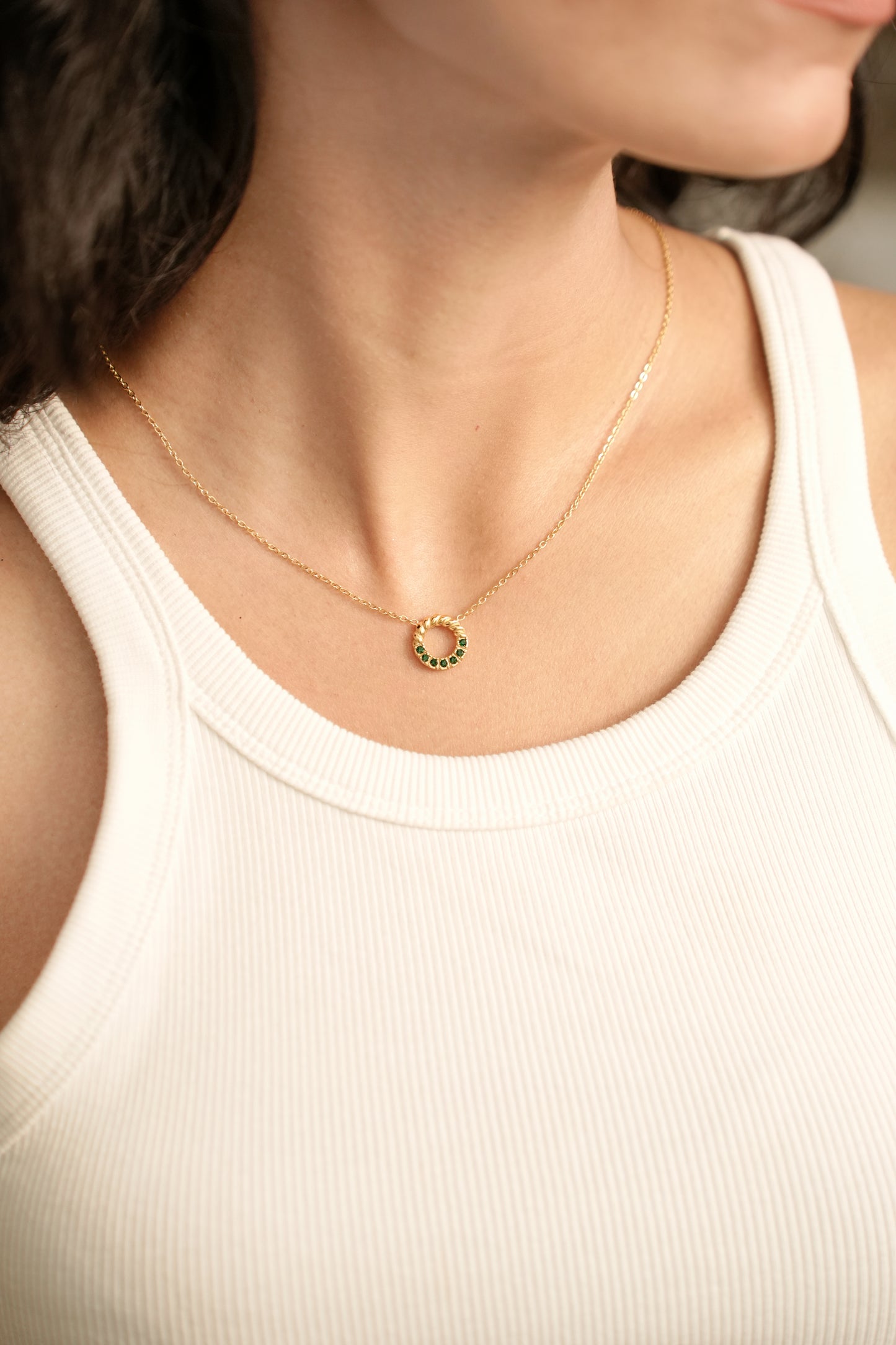 La Pariz Émeraude necklace