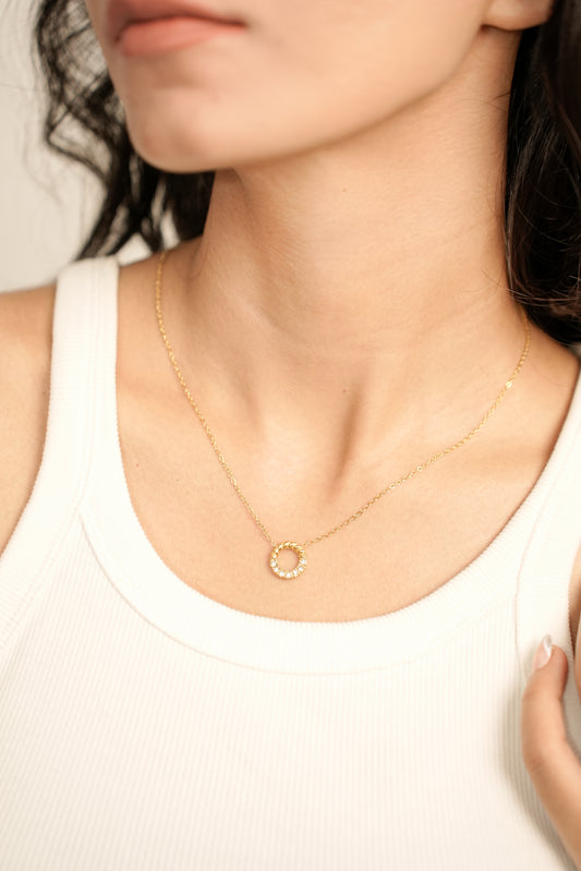 La Pariz Halo Céleste Necklace